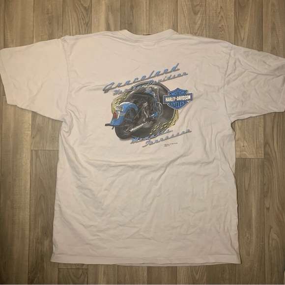 Harley-Davidson Shirt Men’s Size XXL Graceland Elvis Vintage Retro Biker - Picture 2 of 6